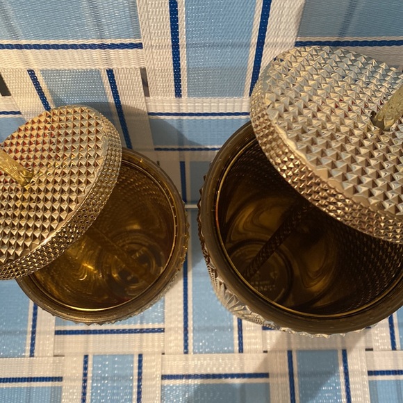 Starbucks 2022 gold chrome tumblers. Small grande & big venti studded NWT (2) - Picture 6 of 6